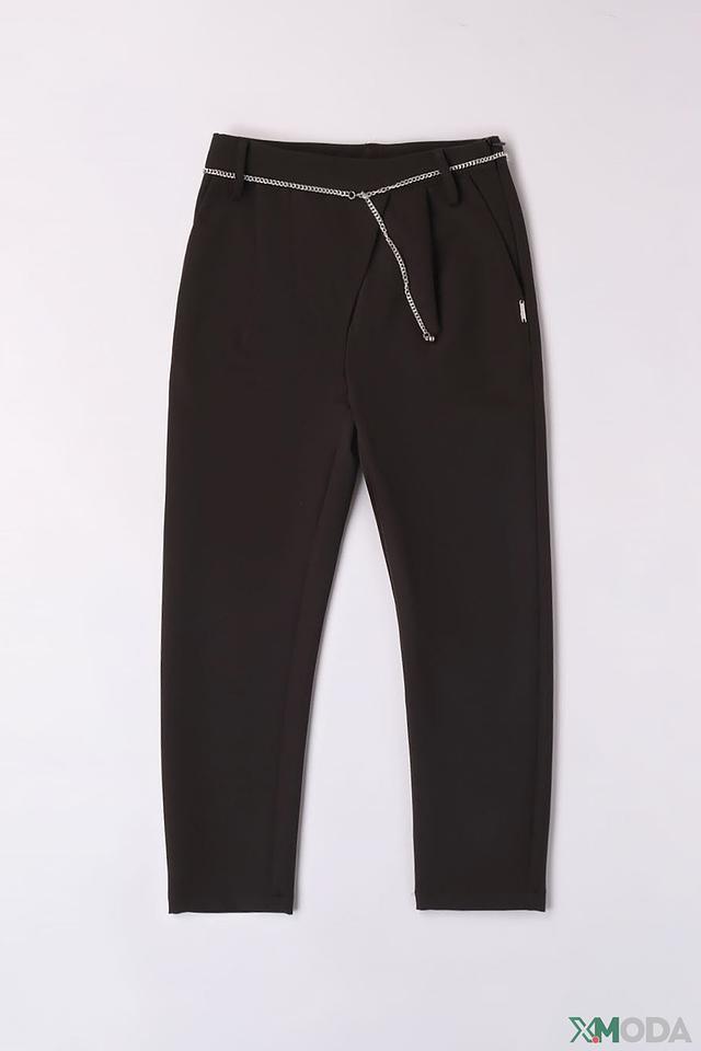 Брюки Sarabanda с цепочкой чёрные