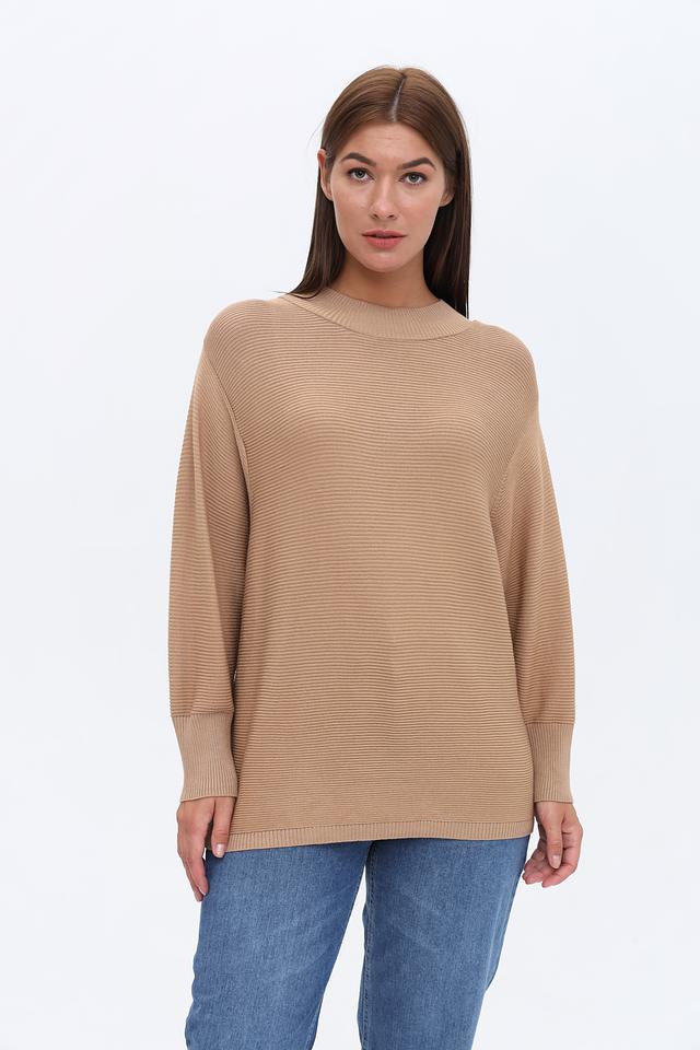 Пуловер More and More бежевый