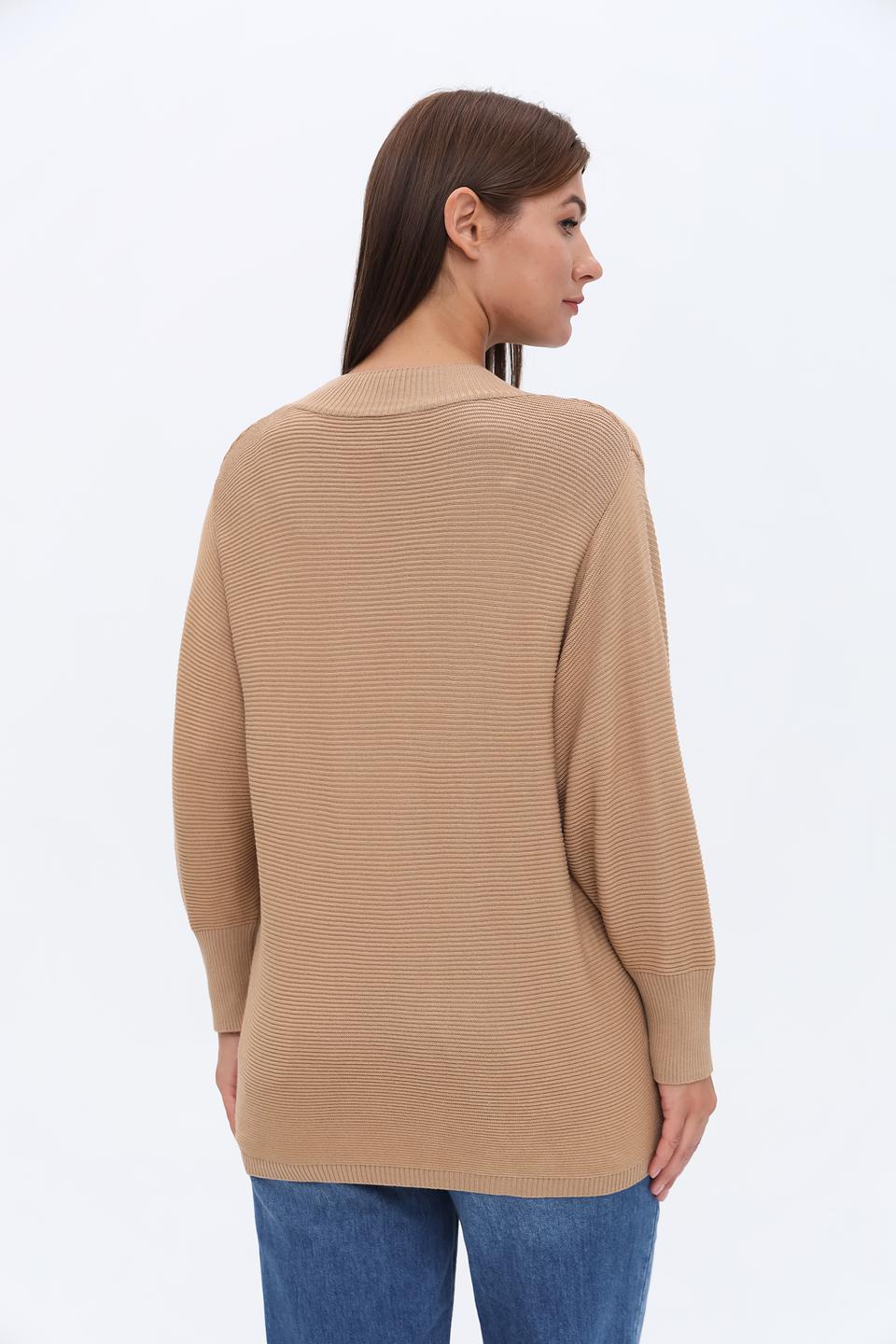 Пуловер More and More бежевый