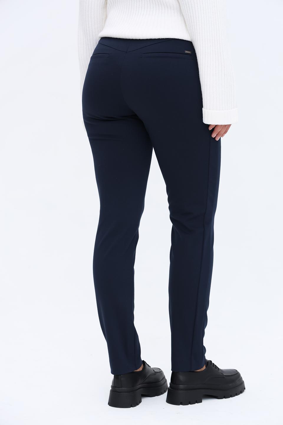 Брюки Gardeur с молниями темно-синие