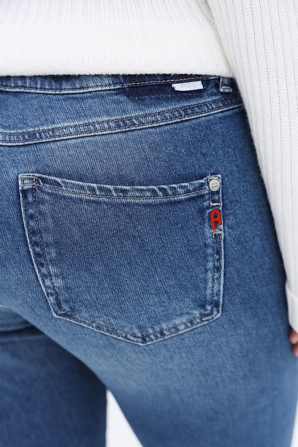 Джинсы Angels с высокой посадкой голубой