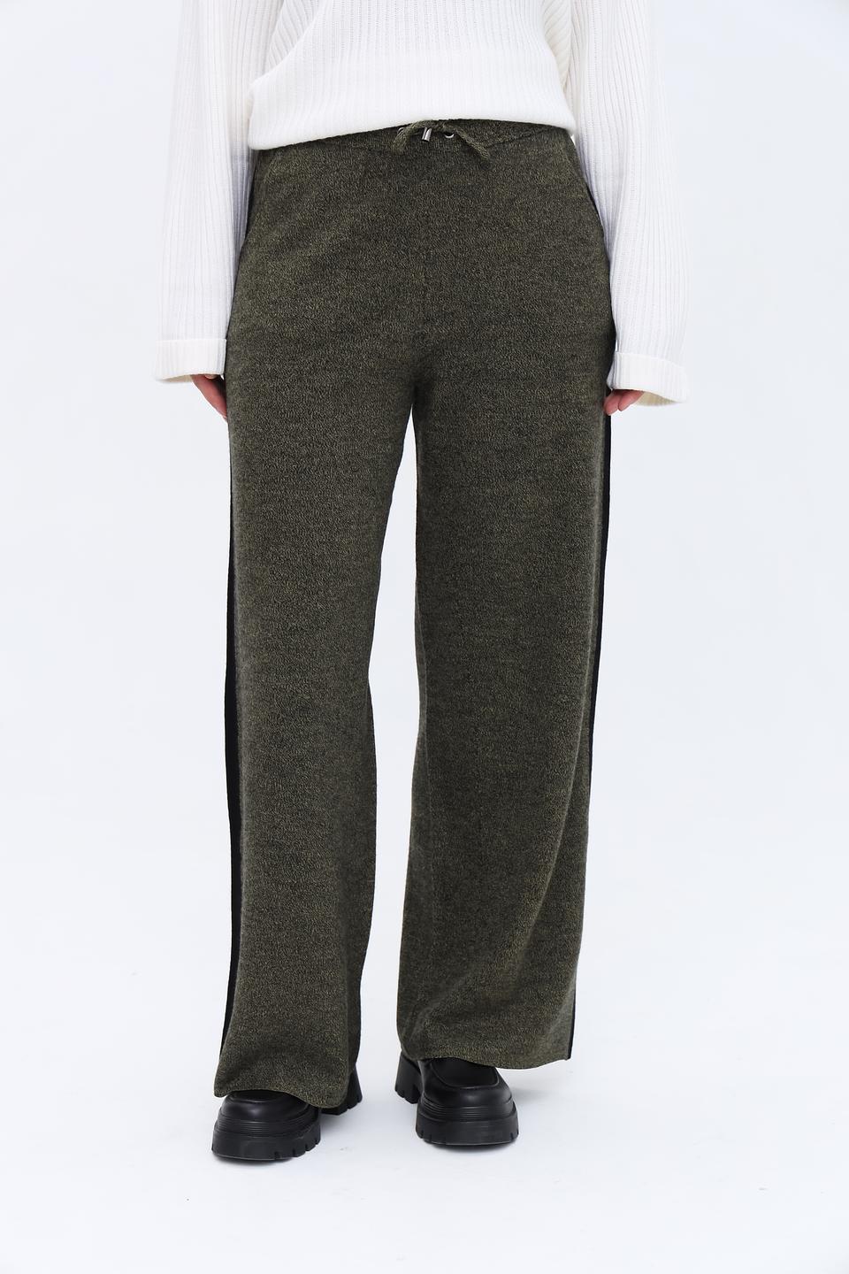 Брюки прямые UNQ хаки