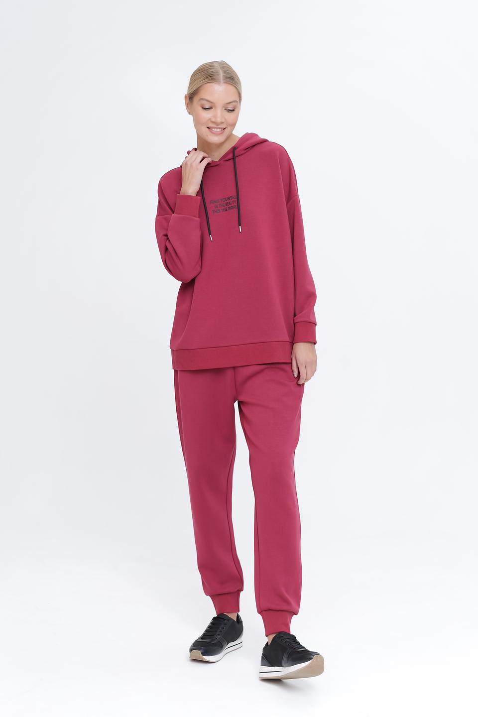 Брюки спортивные Pezzo малиновые