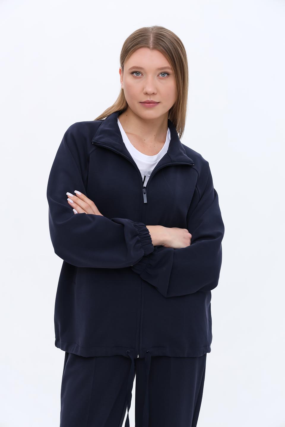 Толстовка Bugatti темно-синяя