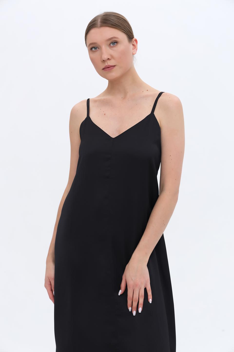 Платье Penny Black чёрное с сеткой