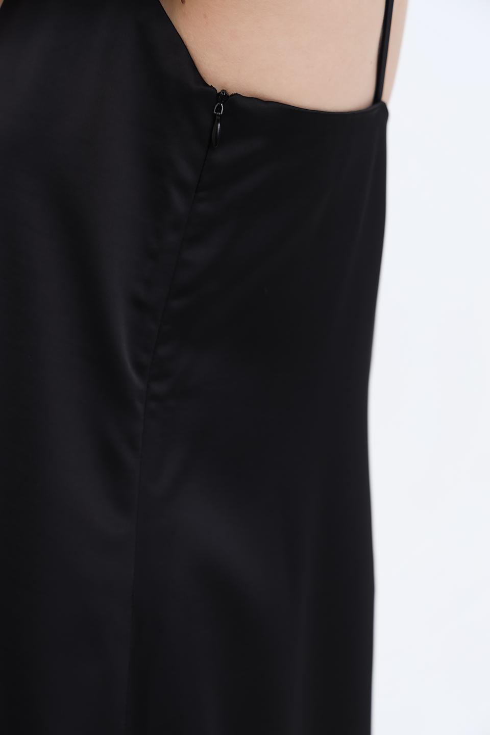 Платье Penny Black чёрное с сеткой