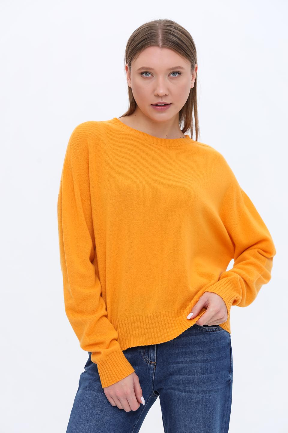 Джемпер Twin Set кашемировый оранжевый