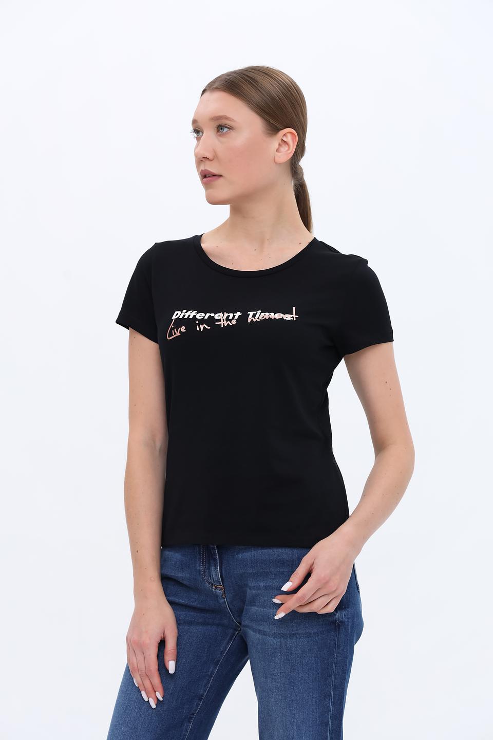 Футболка Tom Tailor denim чёрная