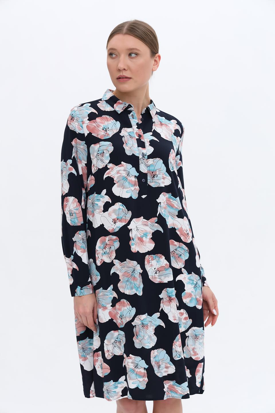 Платье Tom Tailor с цветочным принтом