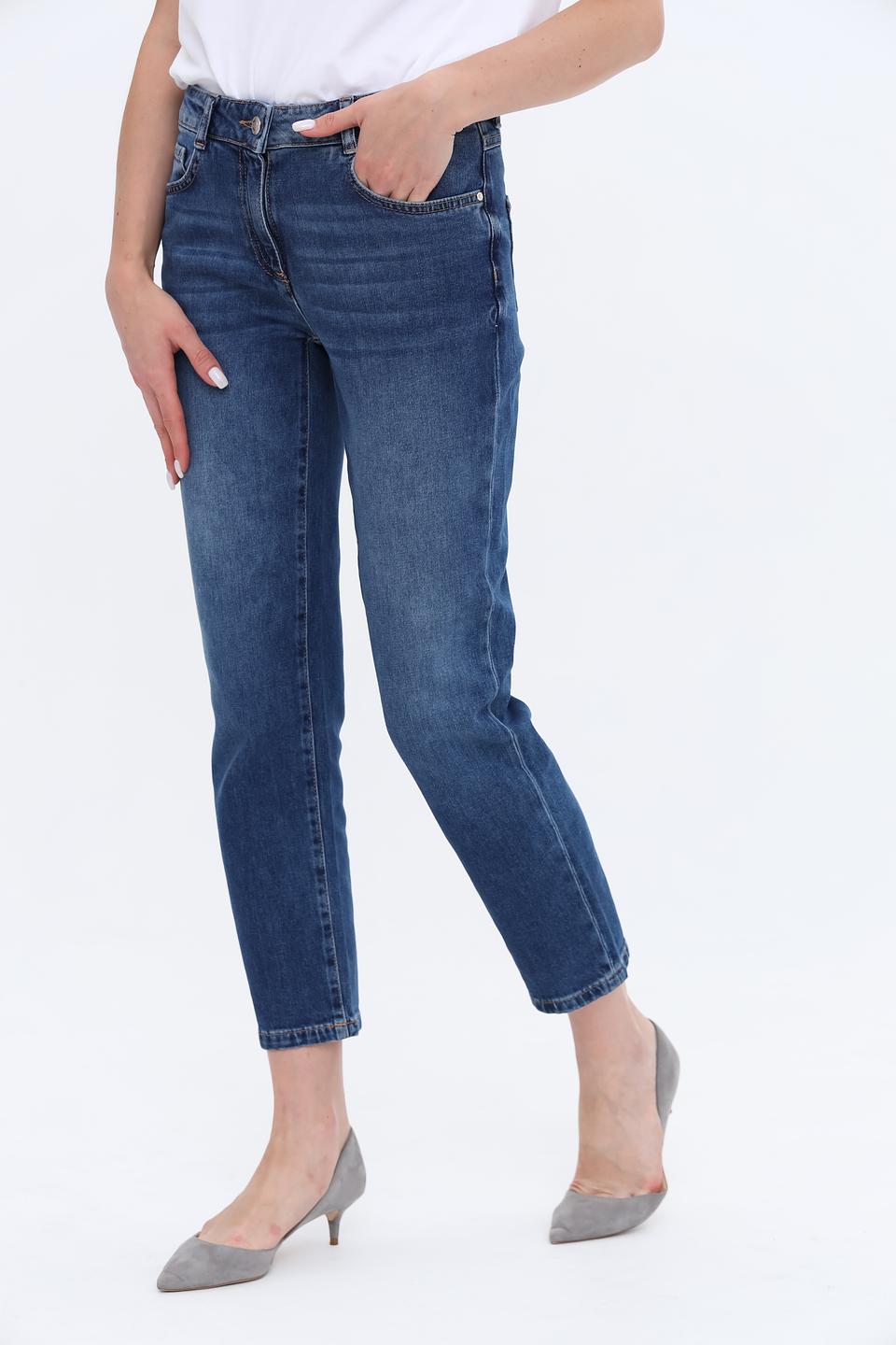 Джинсы Penny Black Grey укороченные