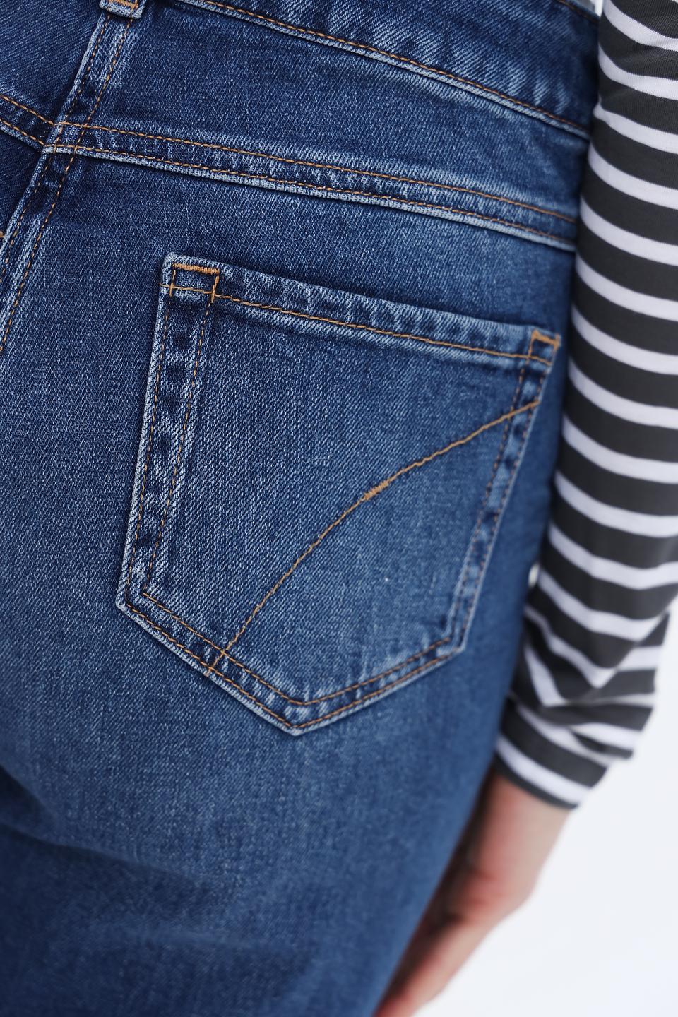 Джинсы Penny Black Grey широкие indigo