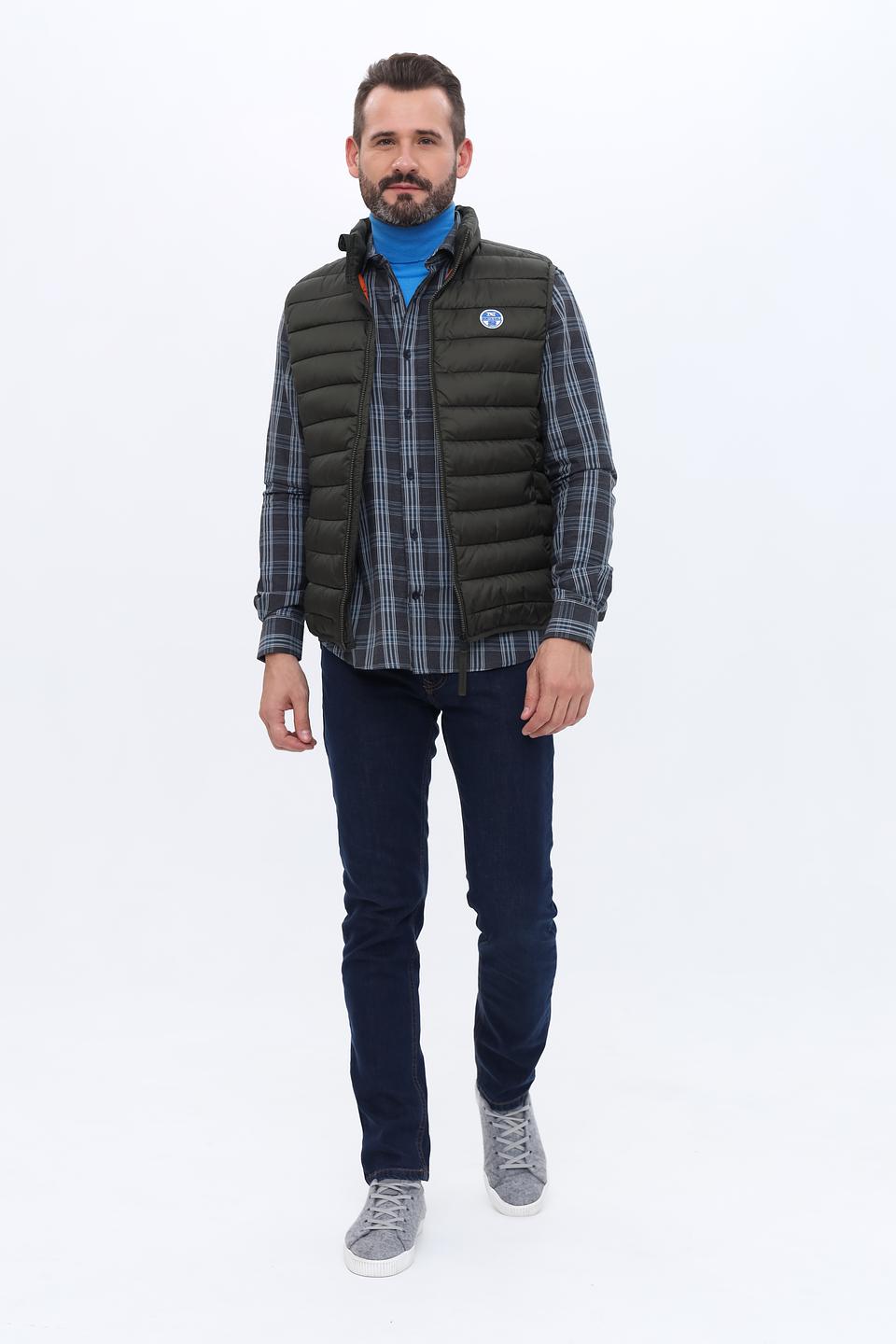 Жилет North Sails стеганый хаки