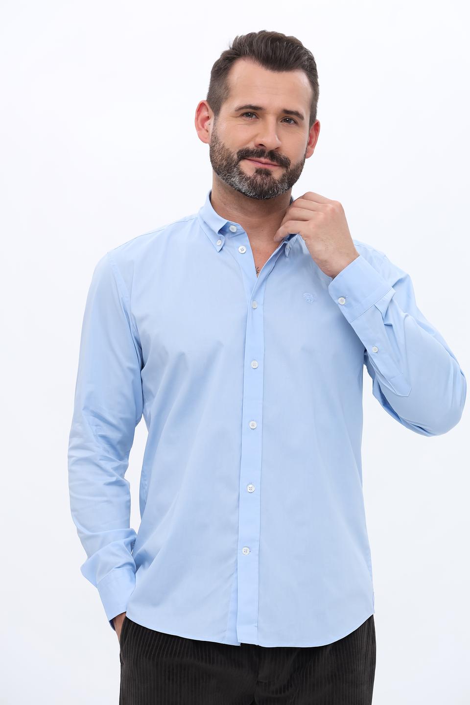 Рубашка North Sails голубая