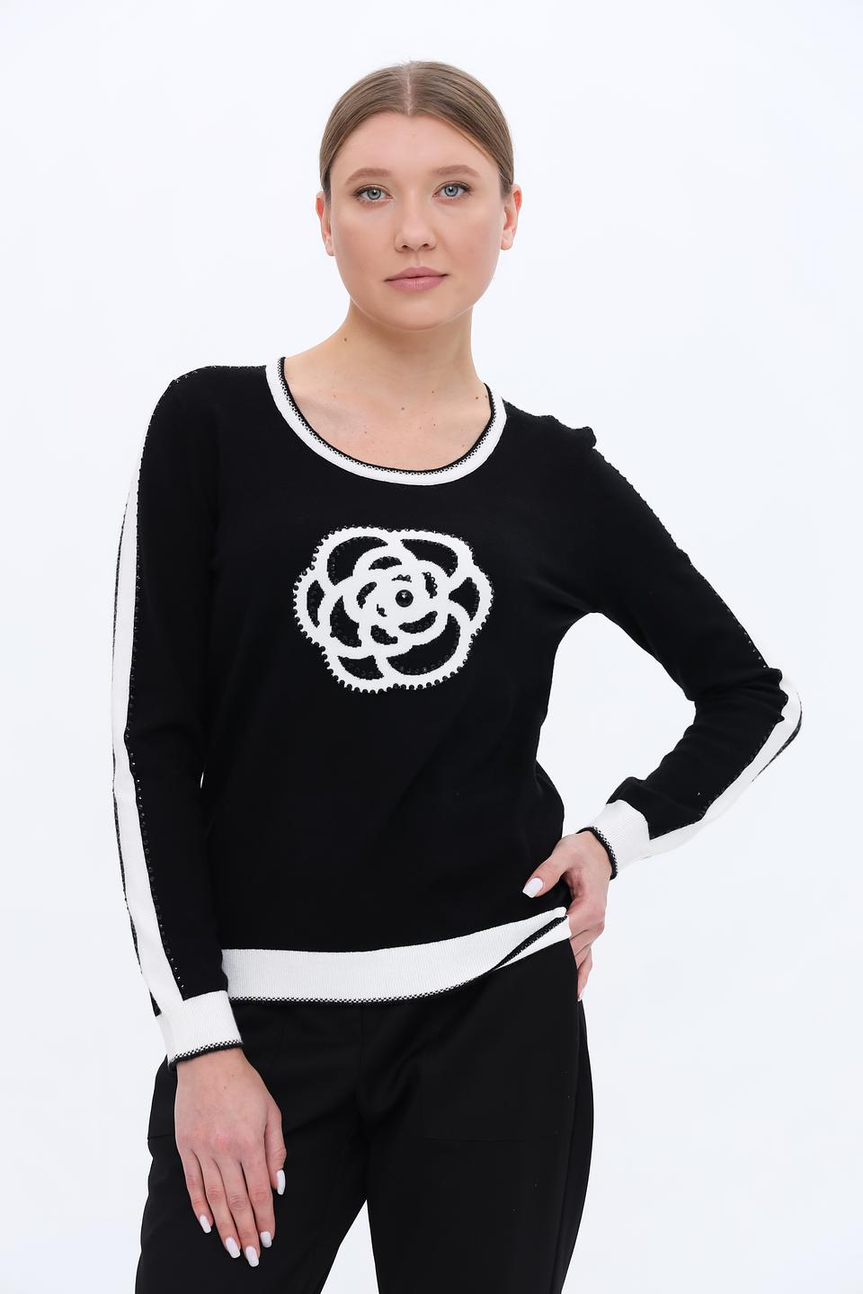 Джемпер Leo & Ugo с цветком