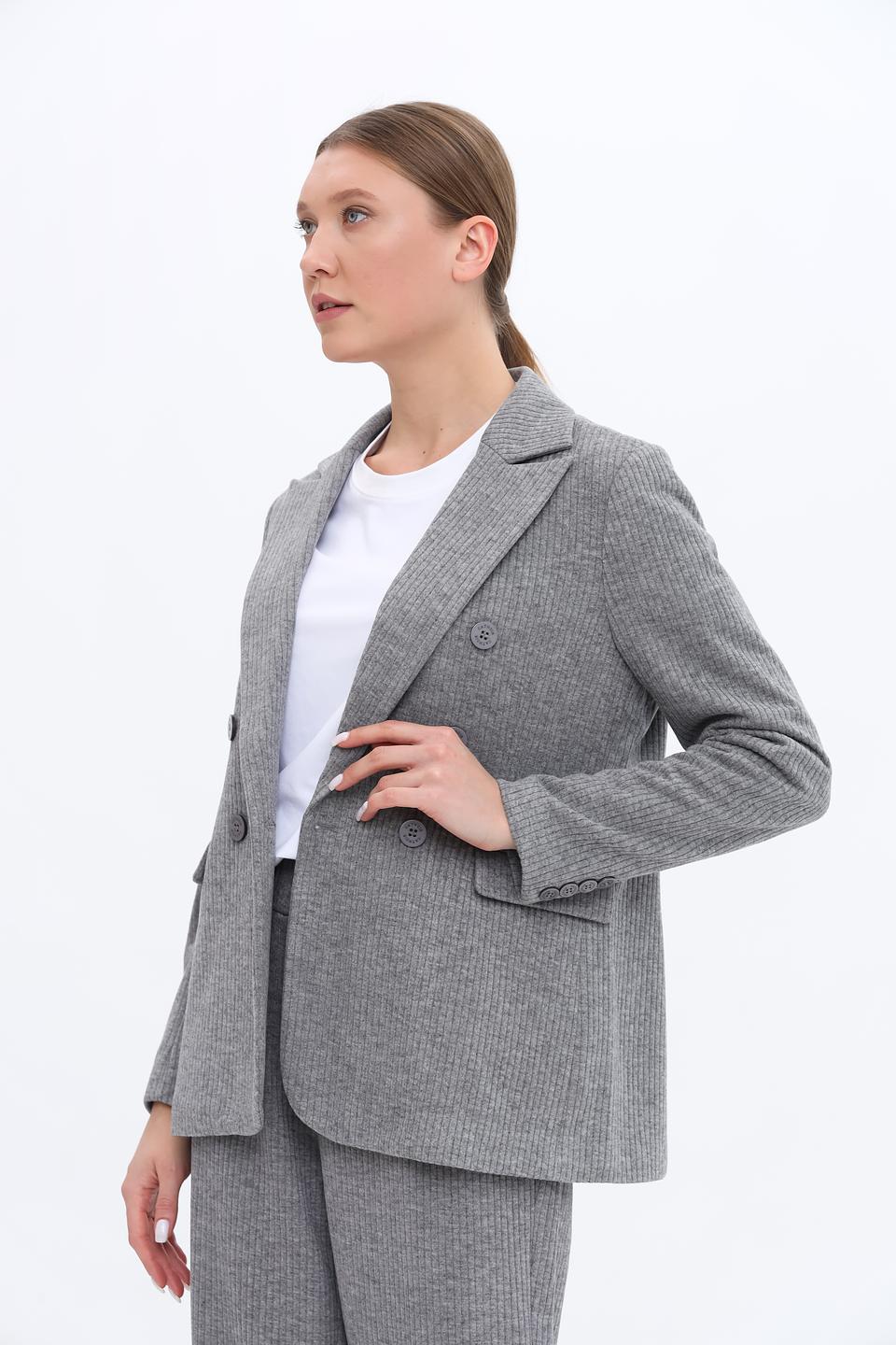 Жакет Catnoir в серую клетку