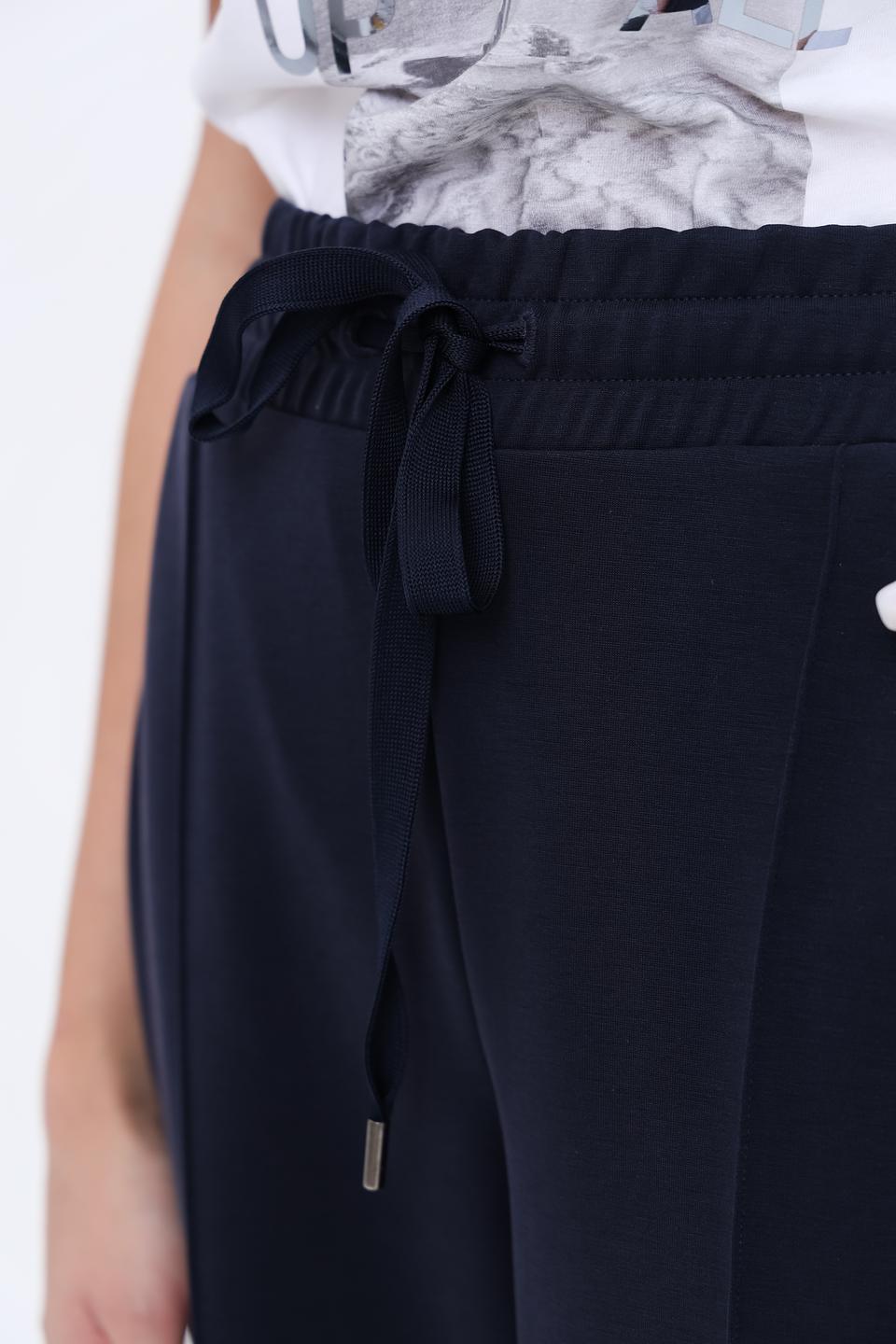 Брюки Bugatti прямого кроя темно-синие