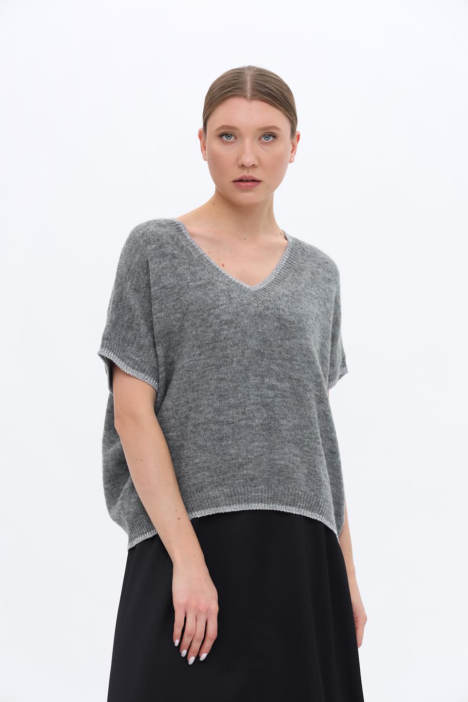 Жилет Rich and Royal серый