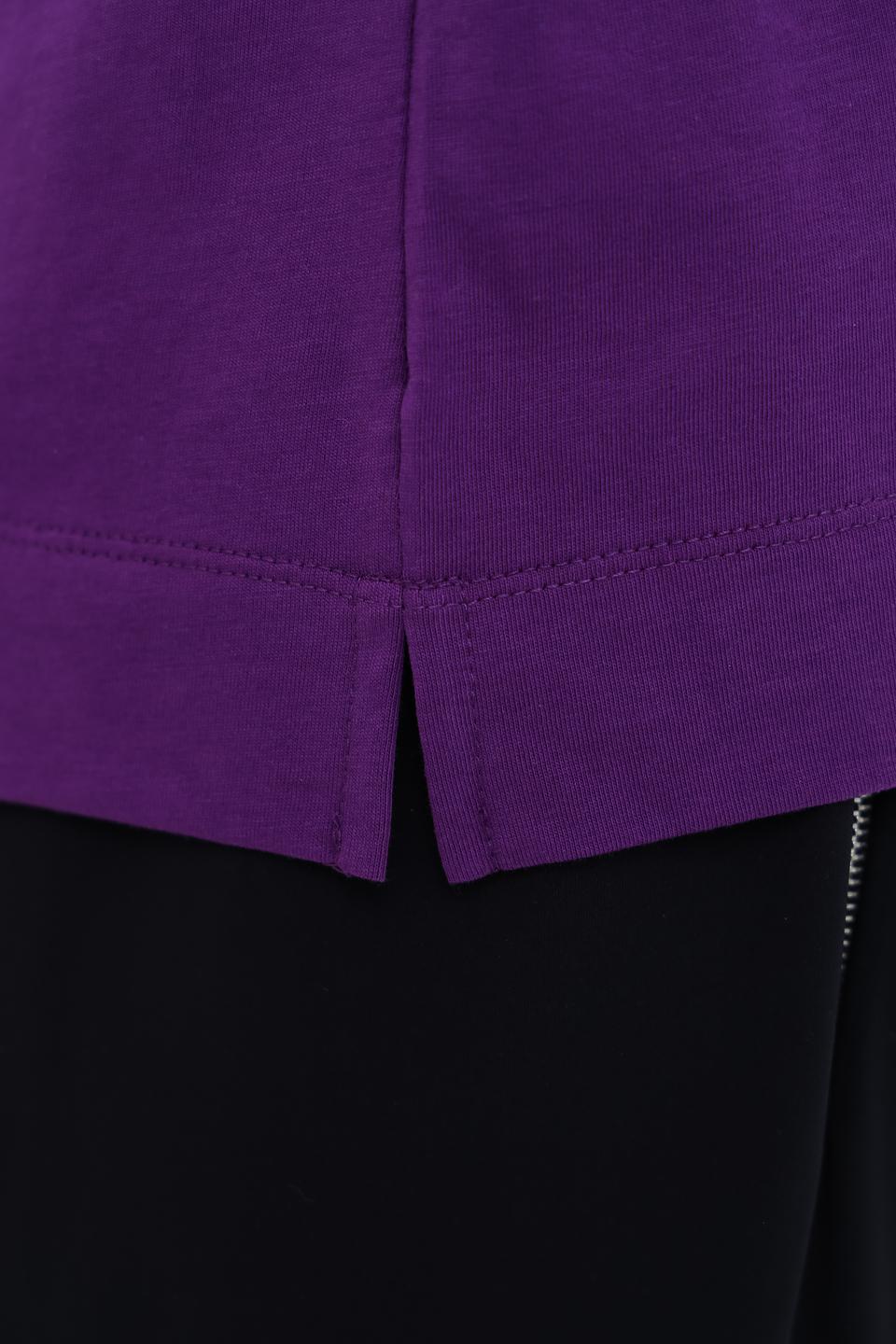 Футболка Rich and Royal с пайетками фиолетовая