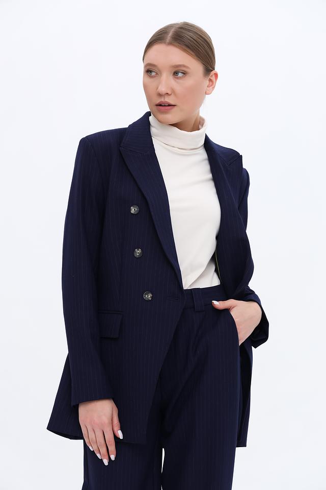 Жакет Rich and Royal приталенный синий