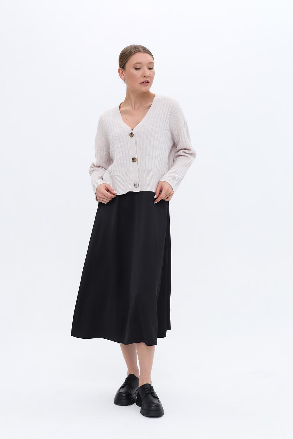 Кардиган Catnoir вязаный бежевый