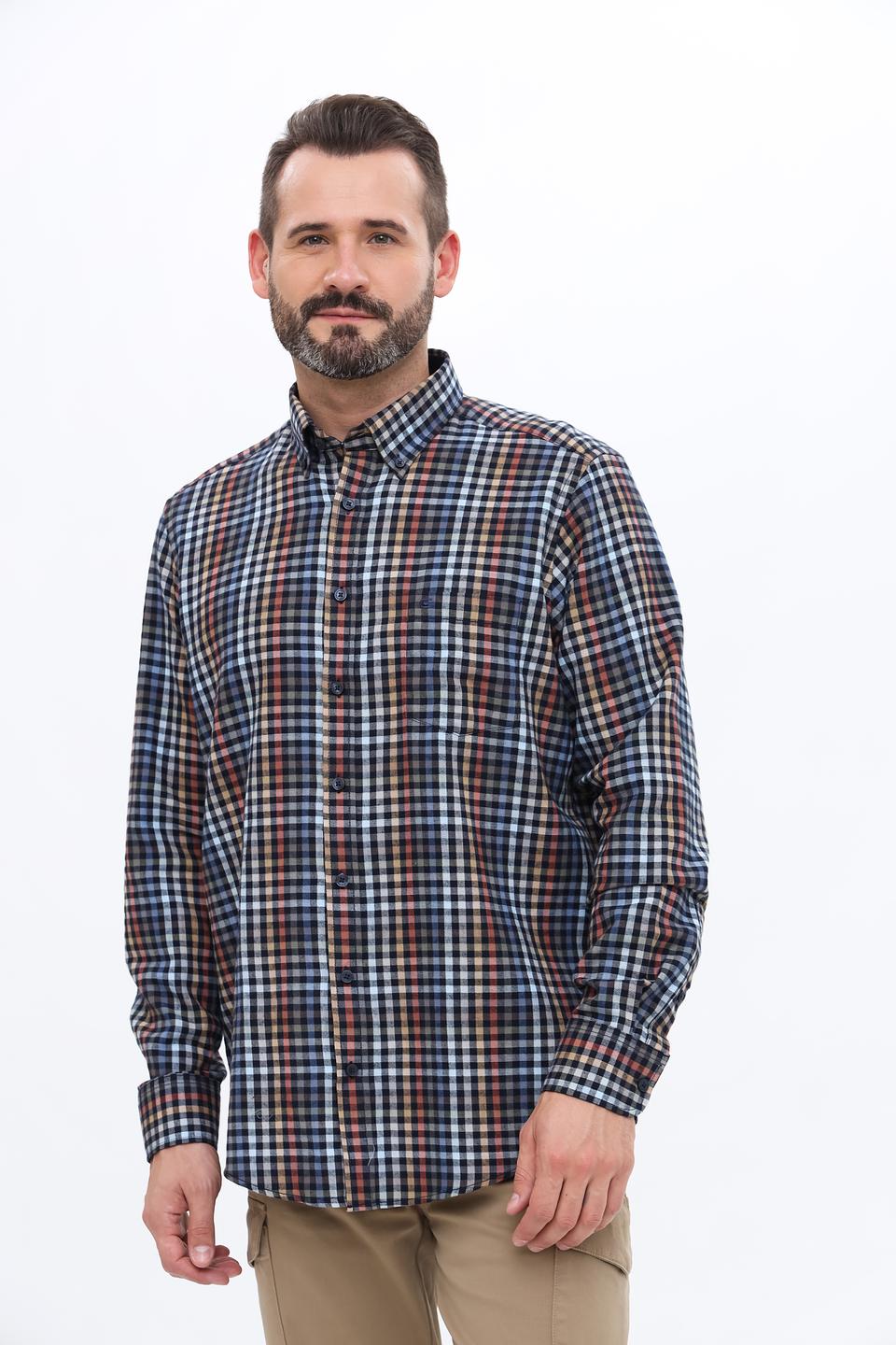 Рубашка Casa Moda в клетку