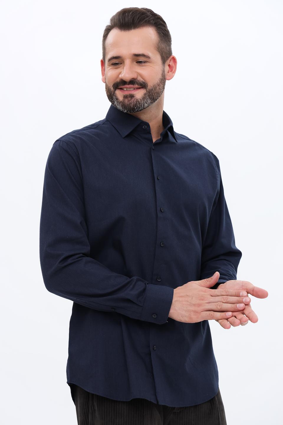 Рубашка дл Seidensticker синяя