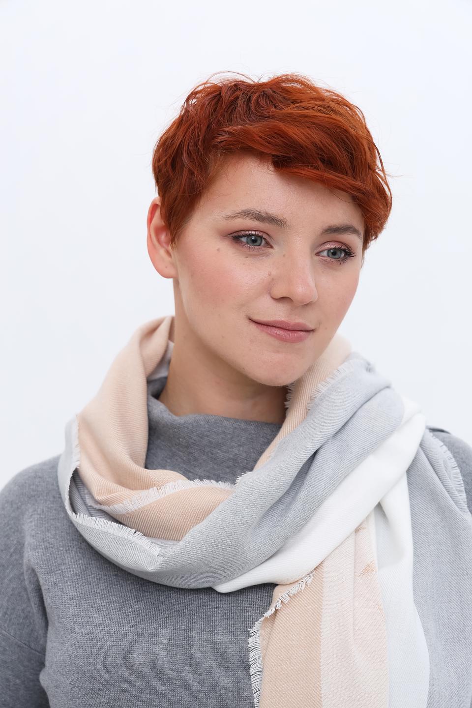 Шарф Emporio Armani двухцветный