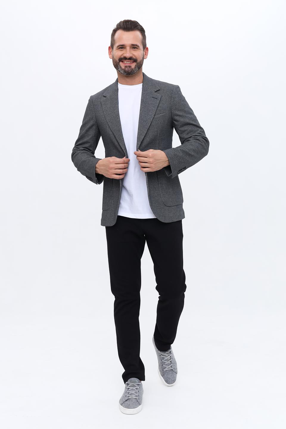 Пиджак Circolo 1901 в клетку серый