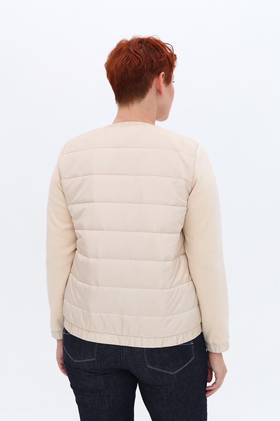 Жакет Olsen стеганый бежевый