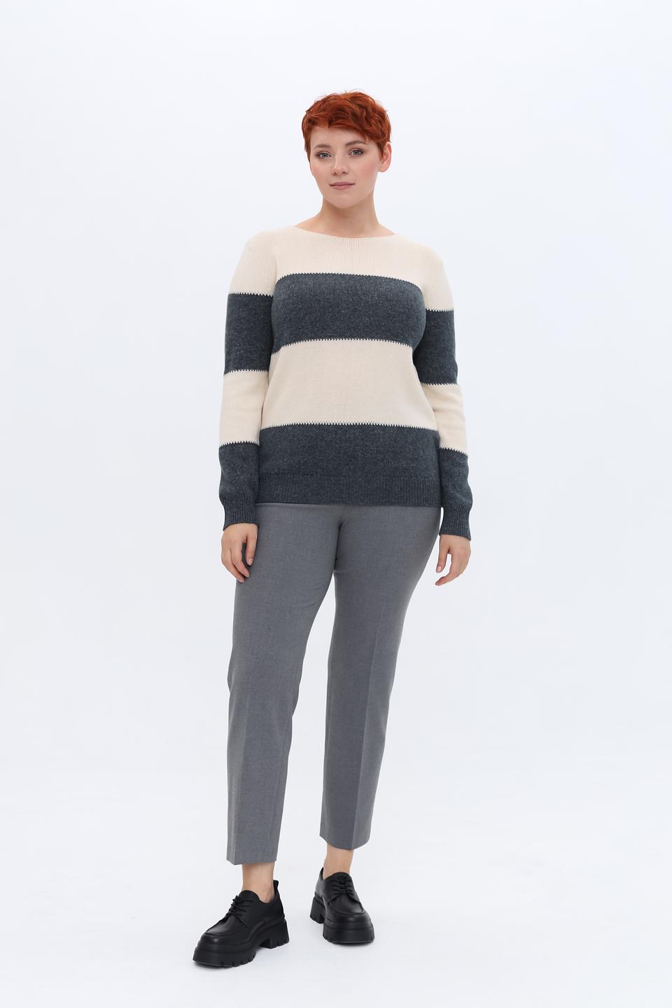 Брюки Relaxed by Toni серые