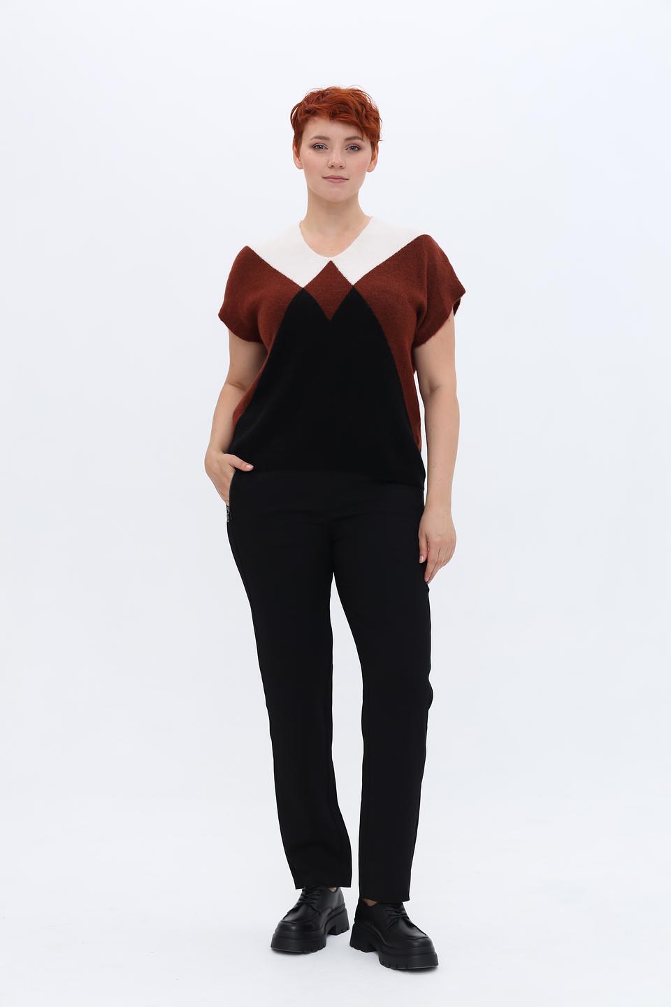 Брюки Relaxed by Toni чёрные