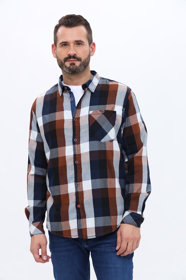 Рубашка Time Zone в клетку