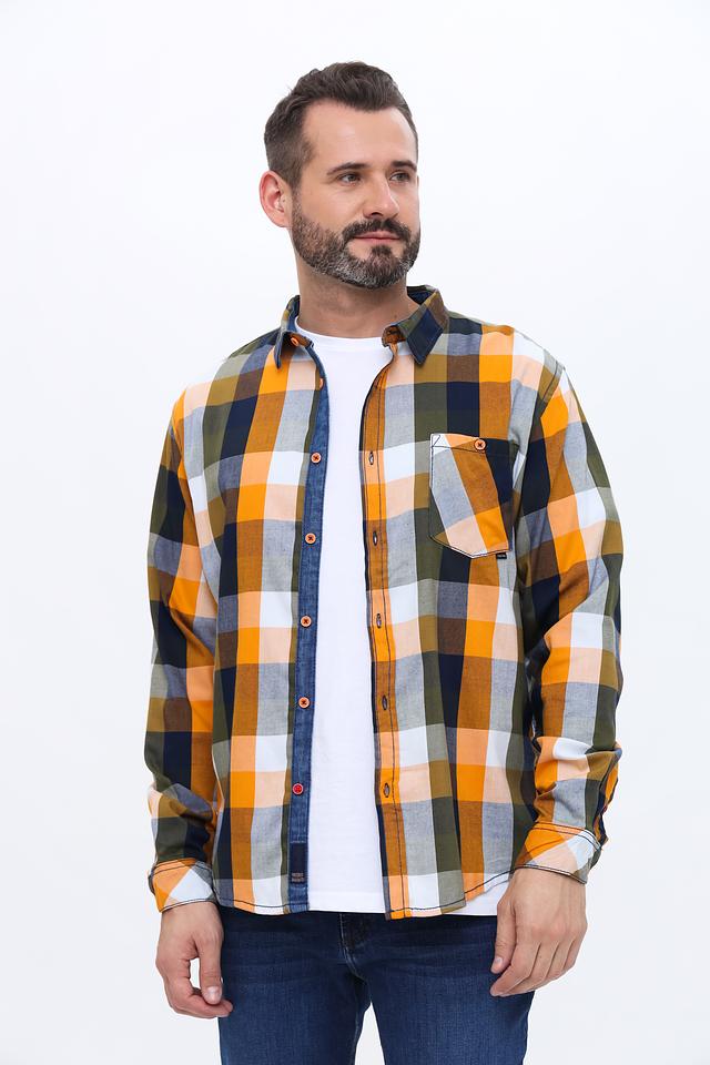 Рубашка Time Zone в клетку