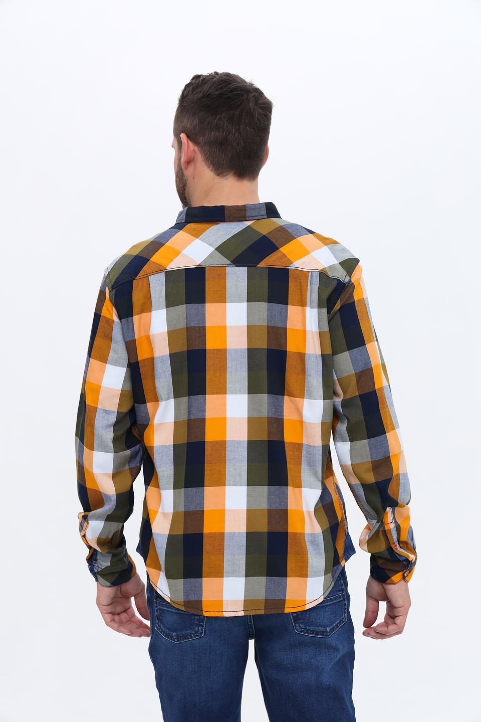 Рубашка Time Zone в клетку