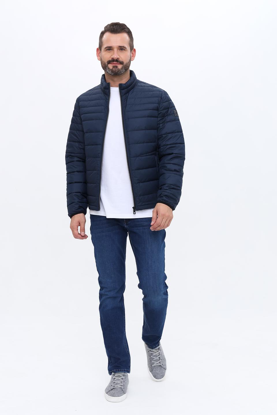Куртка Bugatti стеганая синяя