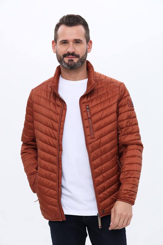 Куртка Red Point стеганая терракотовая