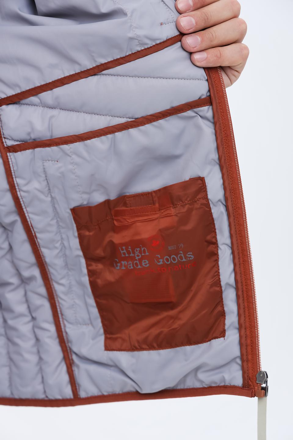 Куртка Red Point стеганая терракотовая