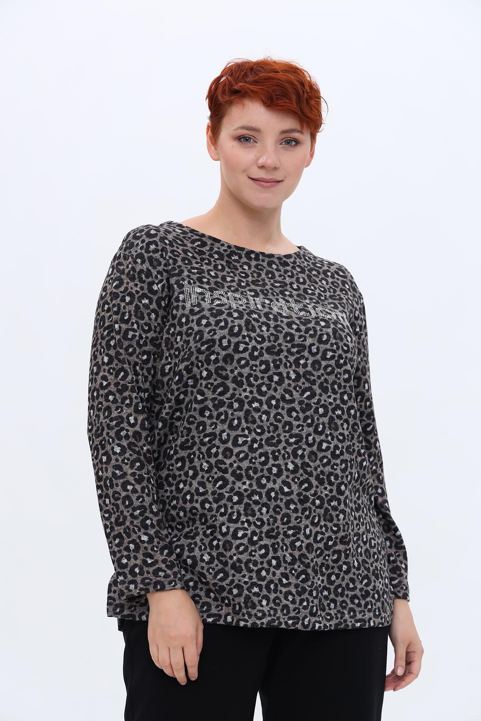 Пуловер Doris Streich леопард