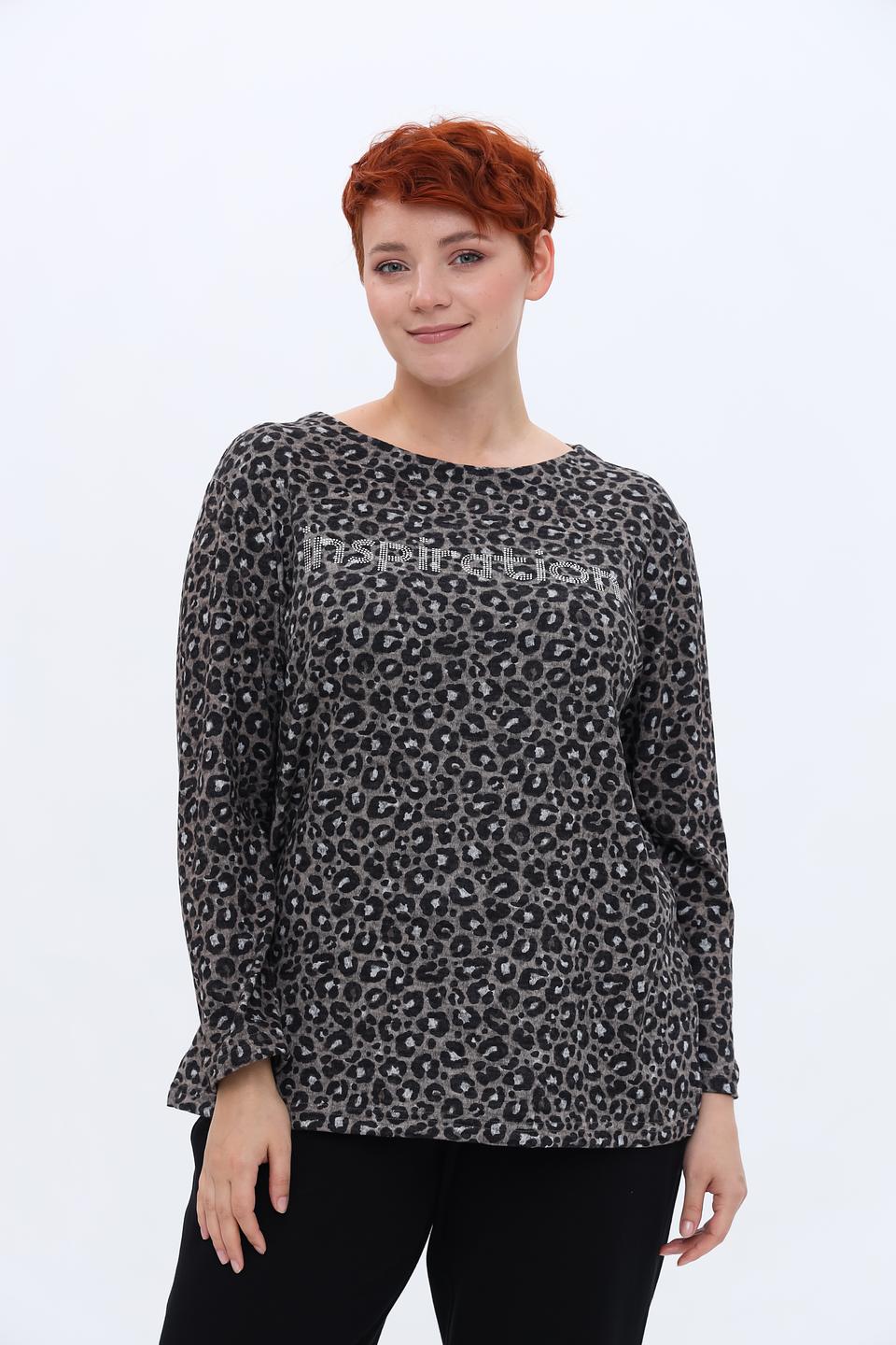 Пуловер Doris Streich леопард