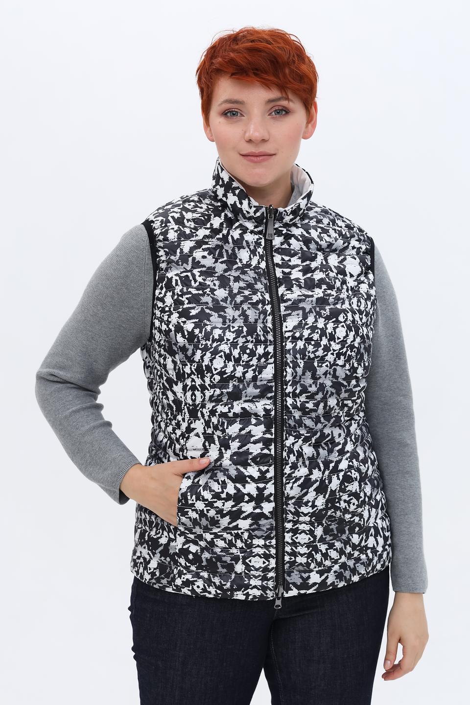 Жилет Lebek стеганый белый
