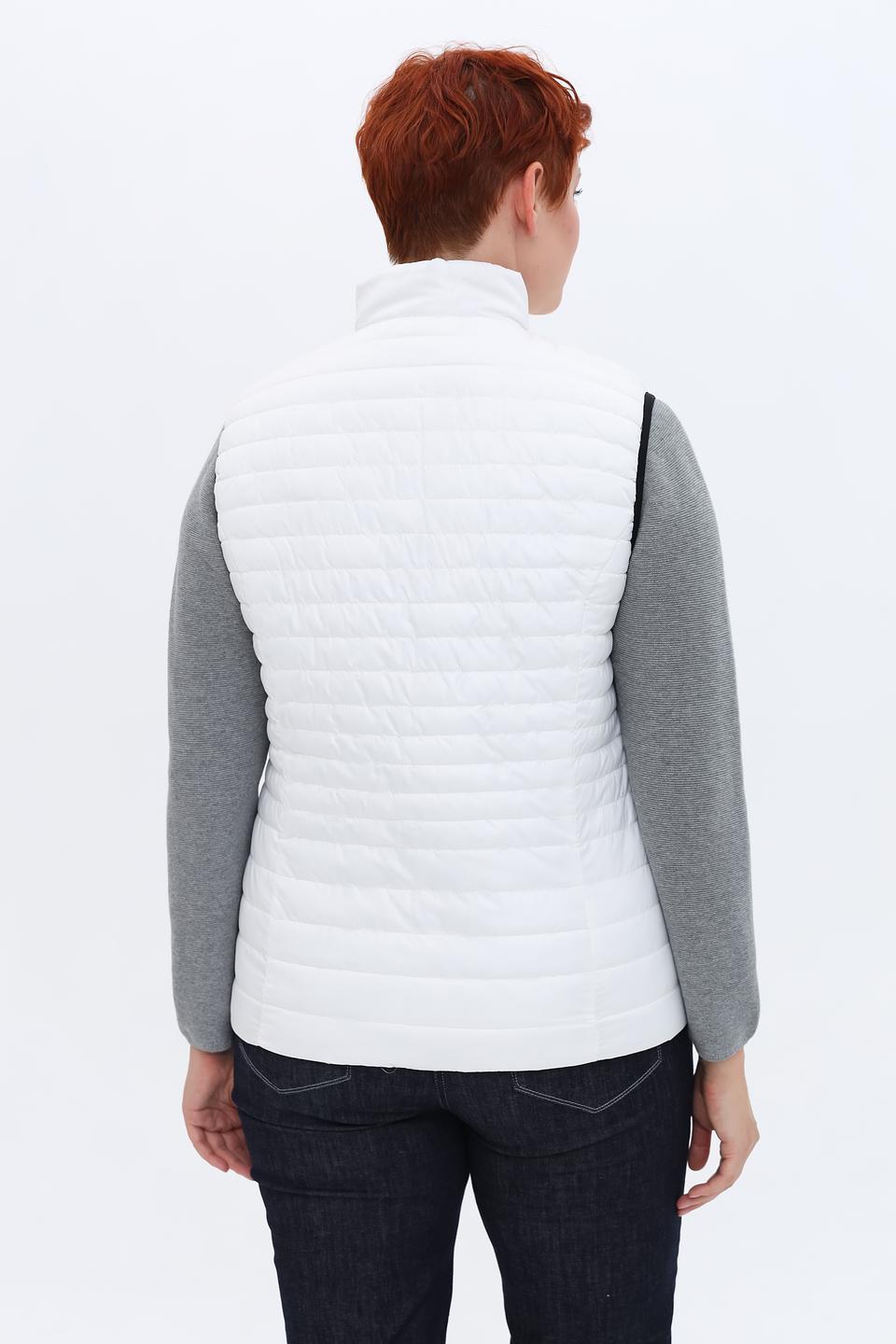 Жилет Lebek стеганый белый