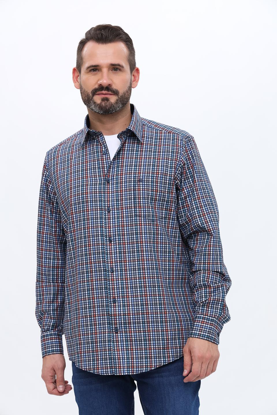 Рубашка Casa Moda в клетку