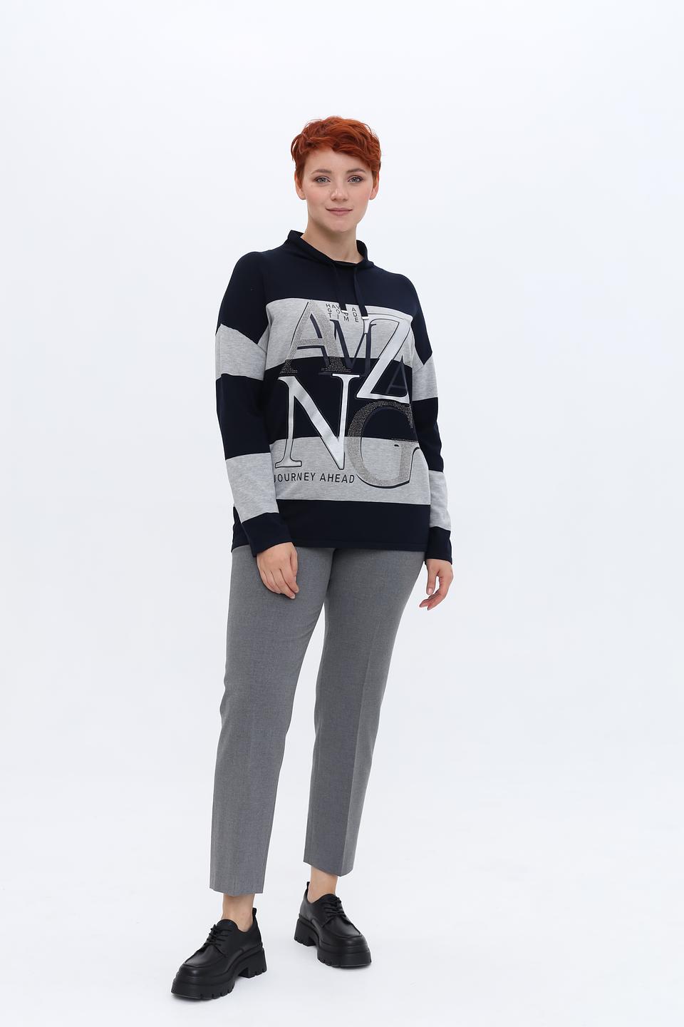 Пуловер Via Appia с принтом