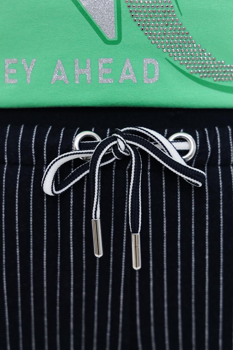 Брюки Via Appia в полоску