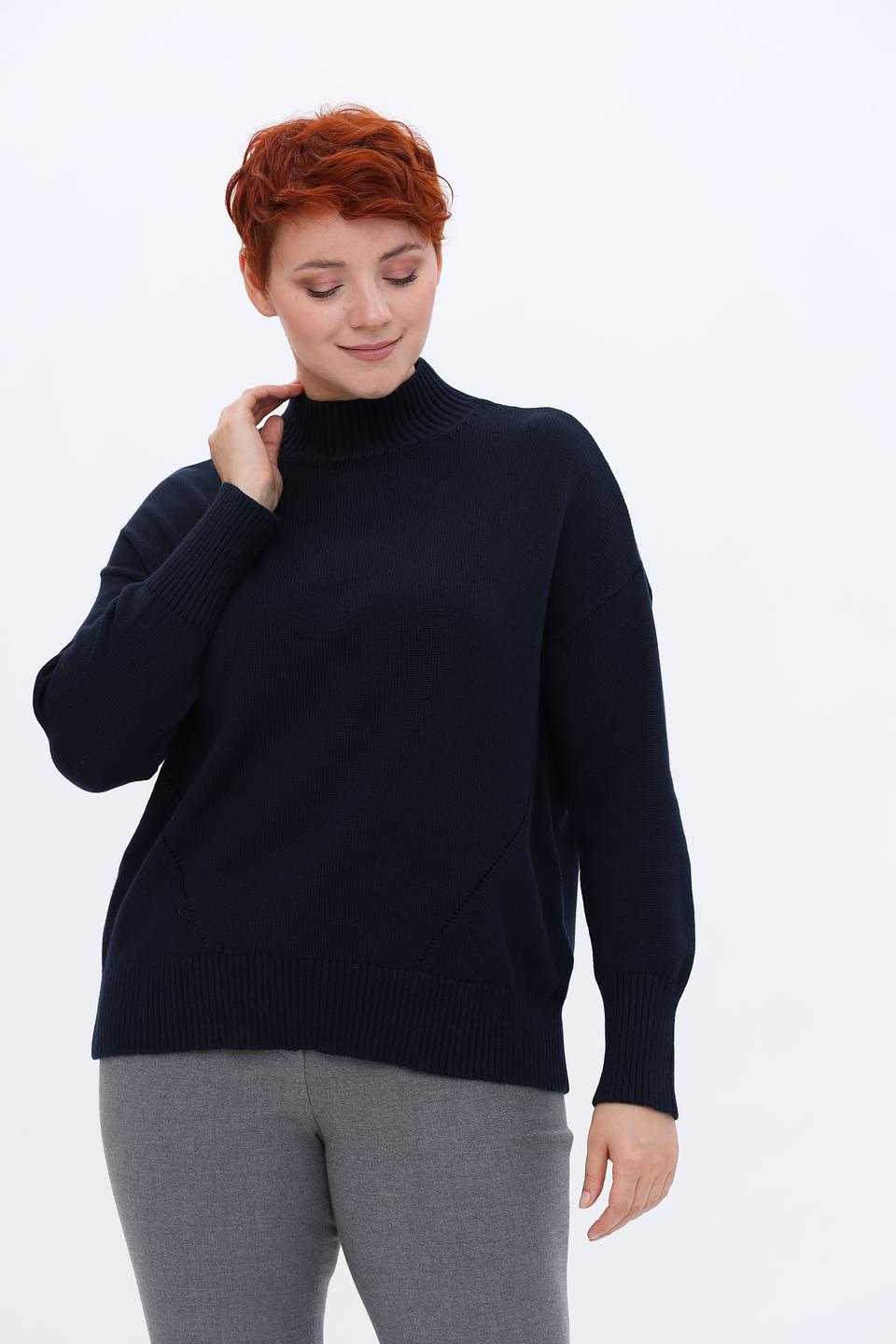 Пуловер Via Appia DUE темно-синий