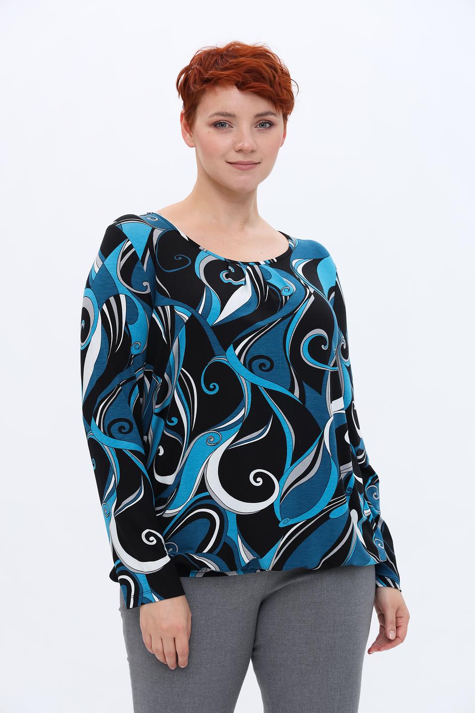 Блуза Via Appia с принтом