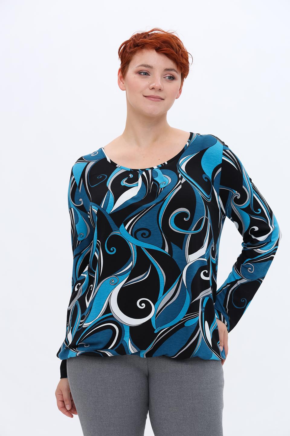 Блуза Via Appia с принтом