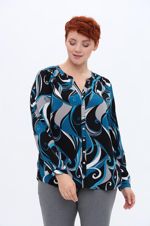 Блуза Via Appia DUE с принтом