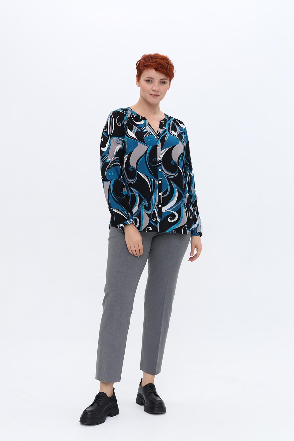 Блуза Via Appia DUE с принтом