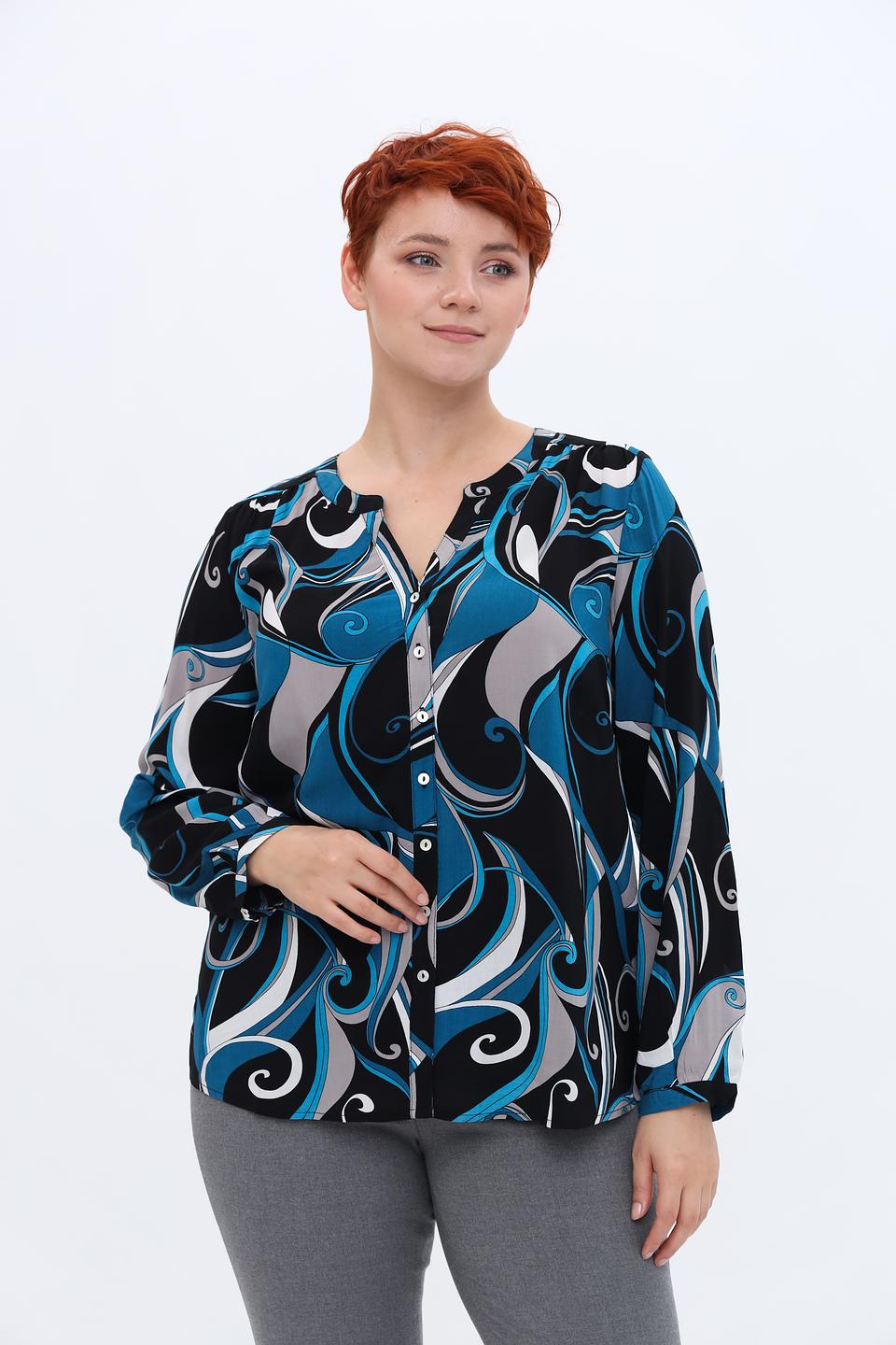 Блуза Via Appia DUE с принтом